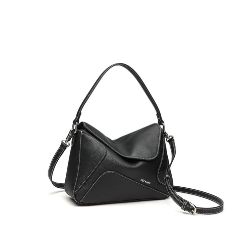 Puzzle Crossbody Bag - Black